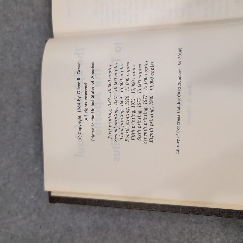 The Epistles of Paul to Timothy and Titus Oliver B Greene Hardcover 1980 VG - Picture 4 of 4